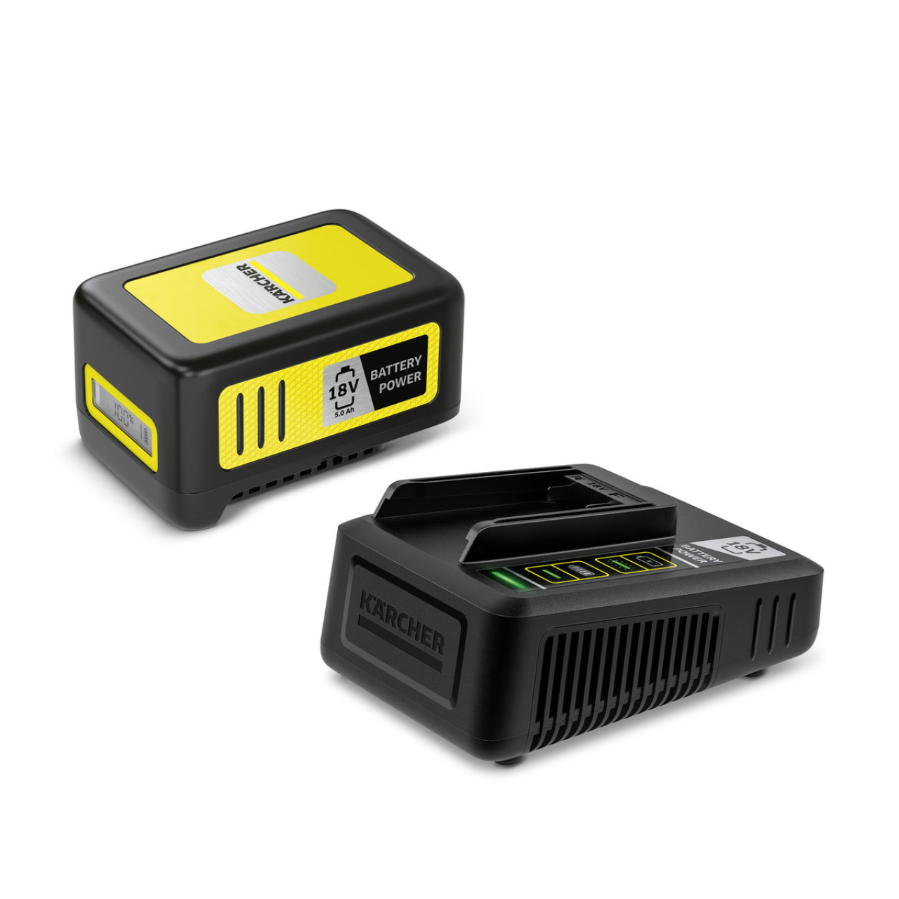 articleImage-imageName-45703 Starter Kit Battery Power 18 V / 5,0 Ah Akku / 18 V Schnellladegerät