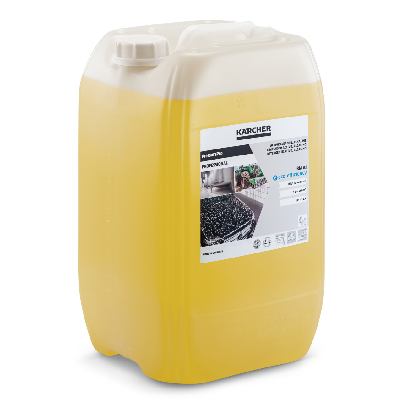 Aktivreiniger, alkalisch RM 81 eco!efficiency, 20l